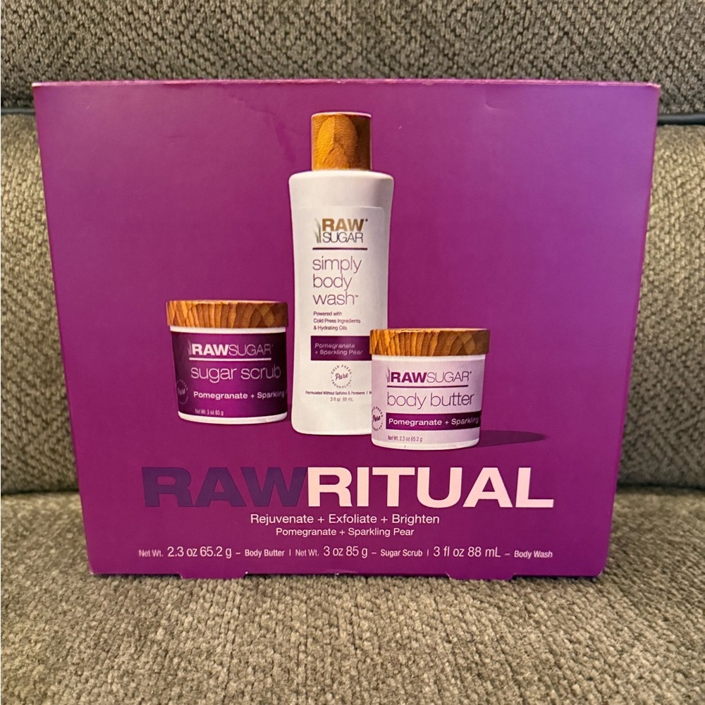 Raw Sugar Raw Ritual Set - Purple